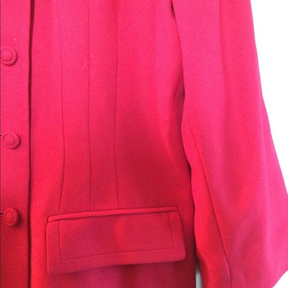 NEW Double Breasted lined Vibrant size 16 Rose Blazer. Lightweight, easy care. - Picture 3 of 8